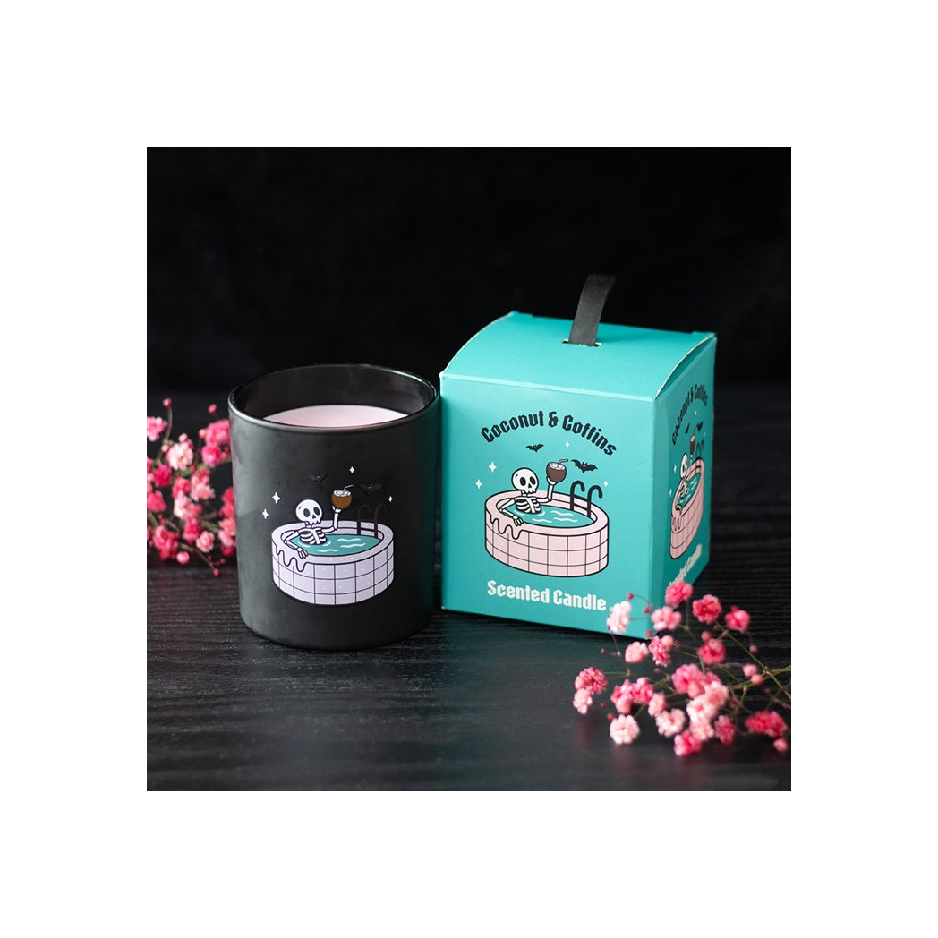 Coconut & Coffins Scented Candle