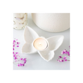 White Butterfly Tealight Candle Holder