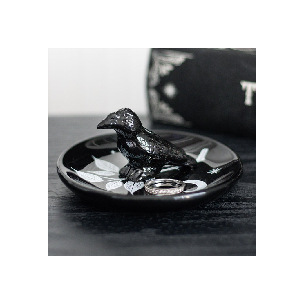 Mystic Raven Trinket Dish