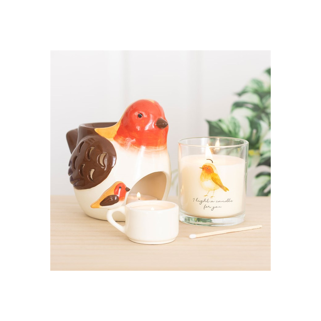 Robin Remembrance Cranberry & Clove Candle