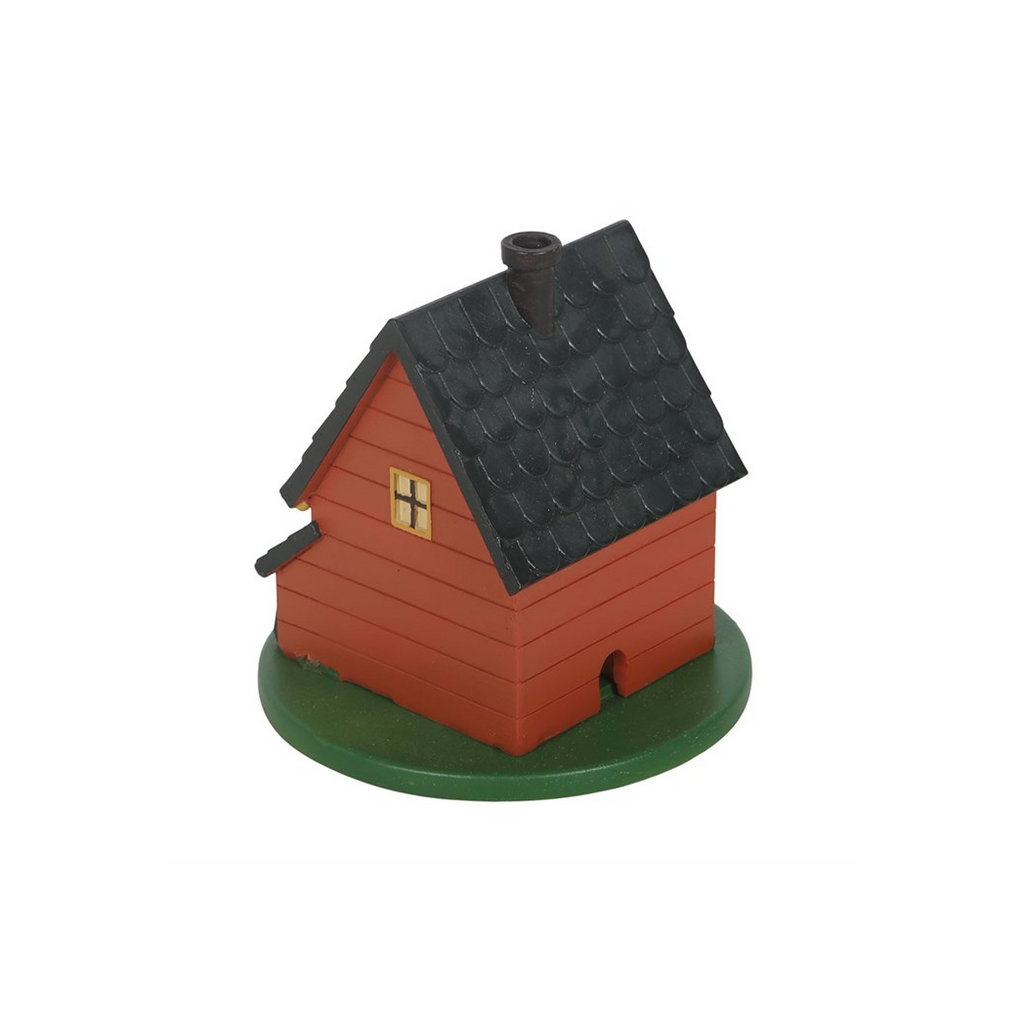 Brown House Incense Cone Burner
