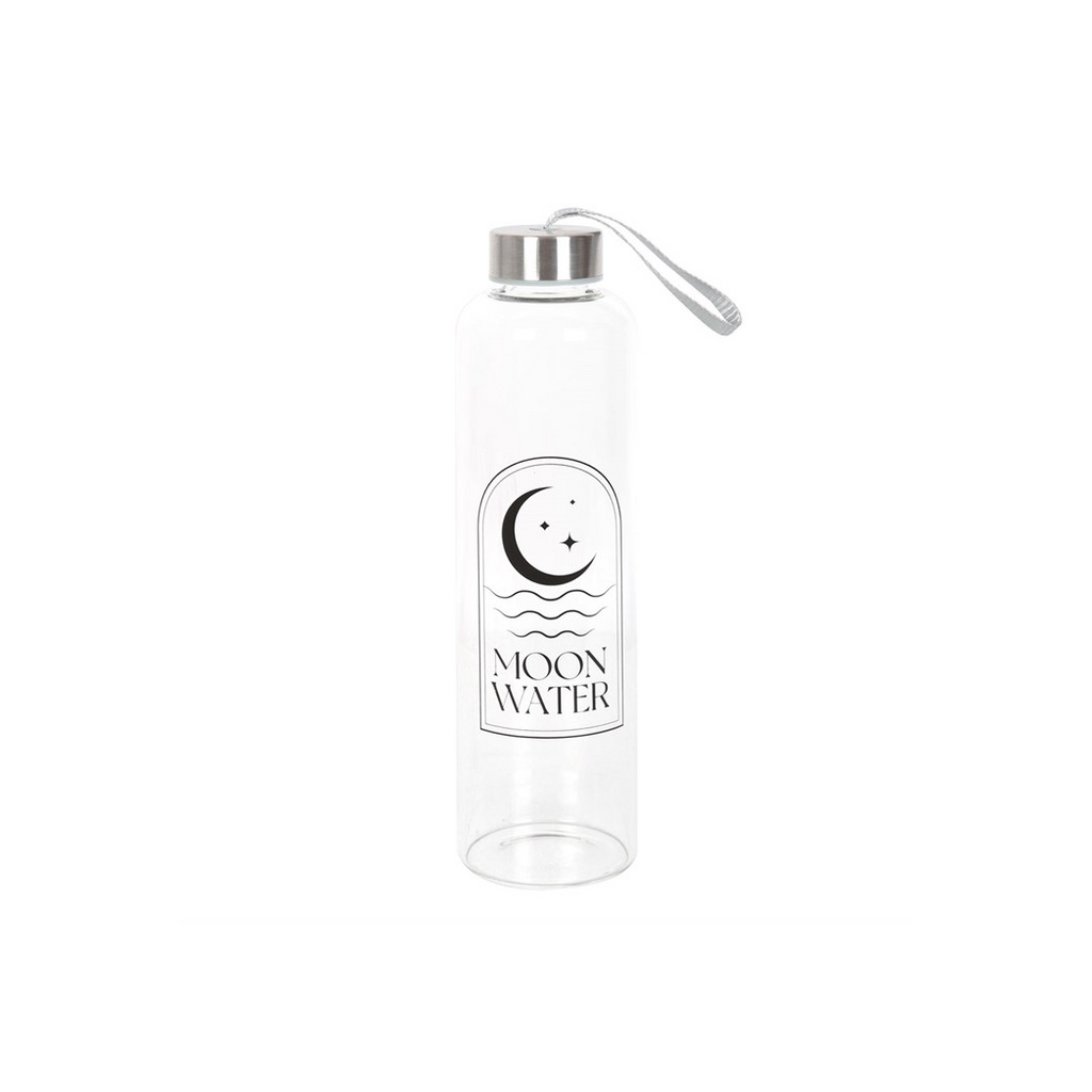 Moon Water Glass Water Bottle
