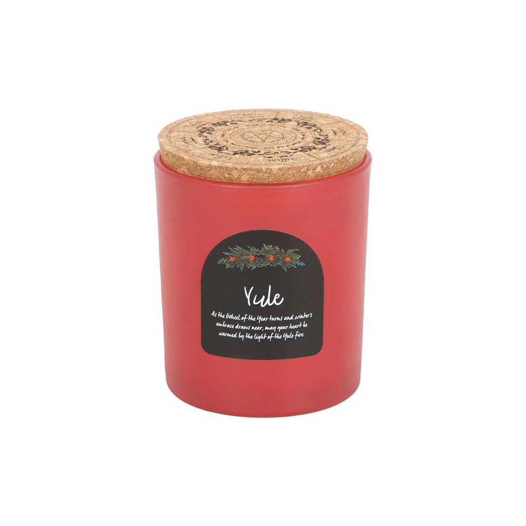 Yule Wintergreen Wheel of the Year Candle