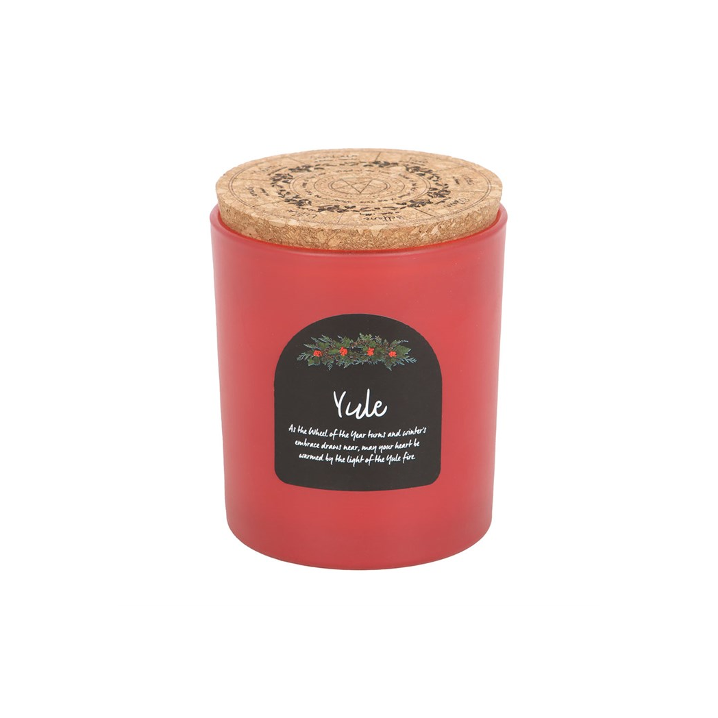 Yule Wintergreen Wheel of the Year Candle