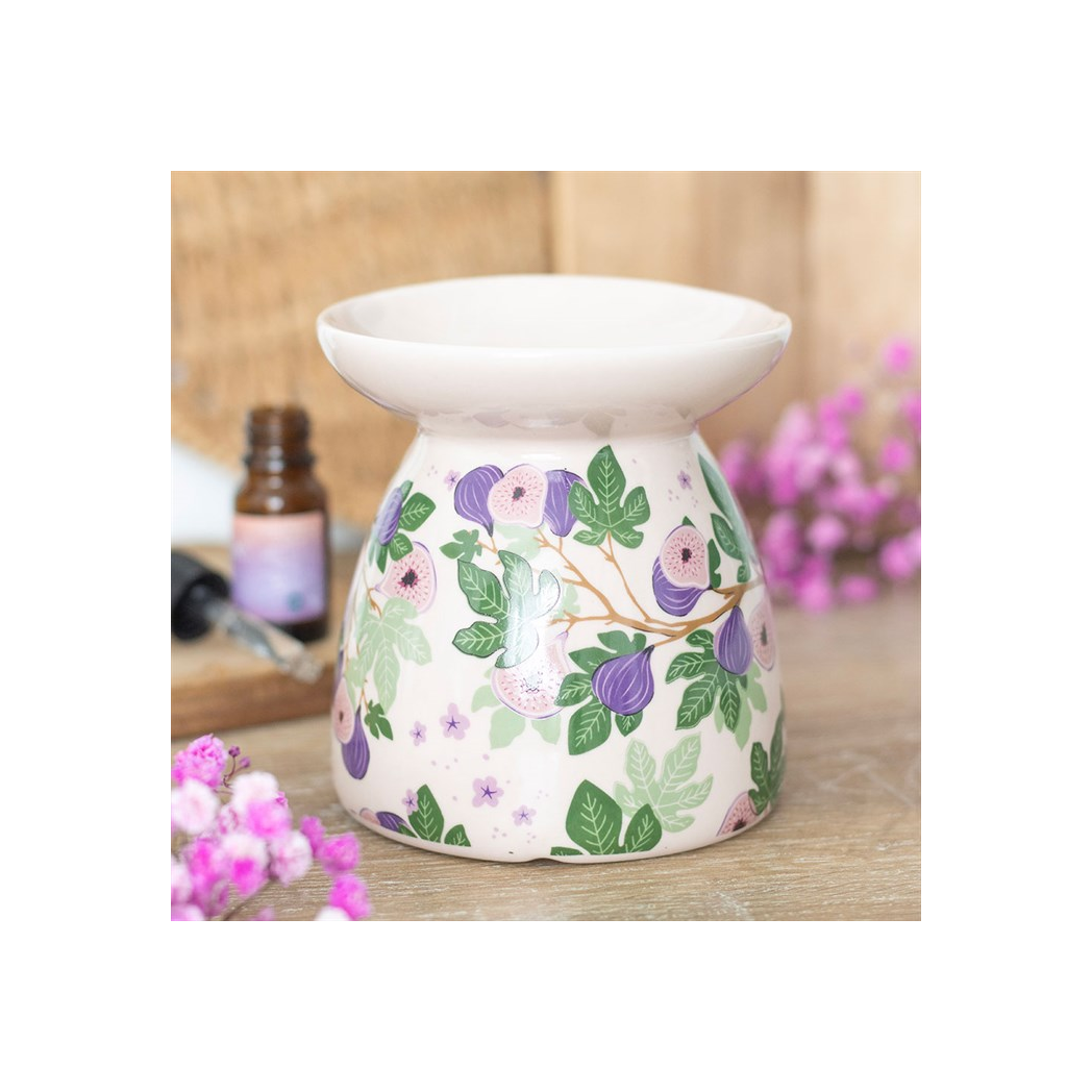 Fig Tree Print Oil Burner