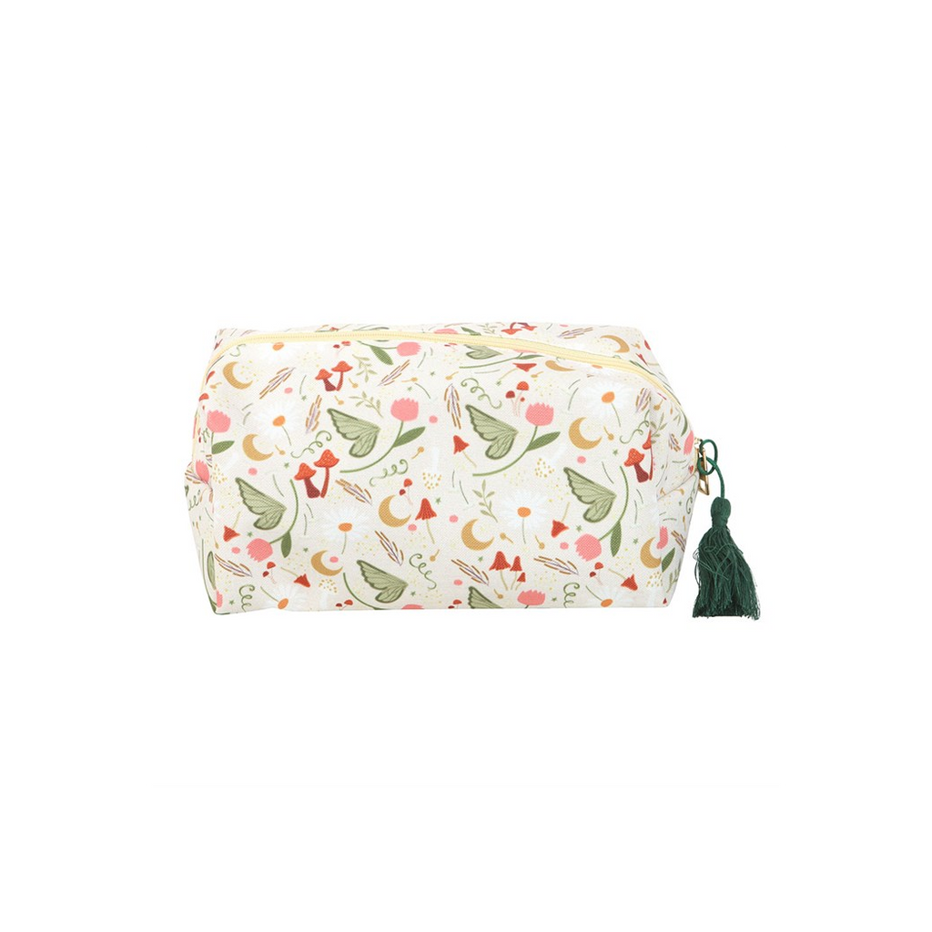Fairy Folklore Print Makeup Bag