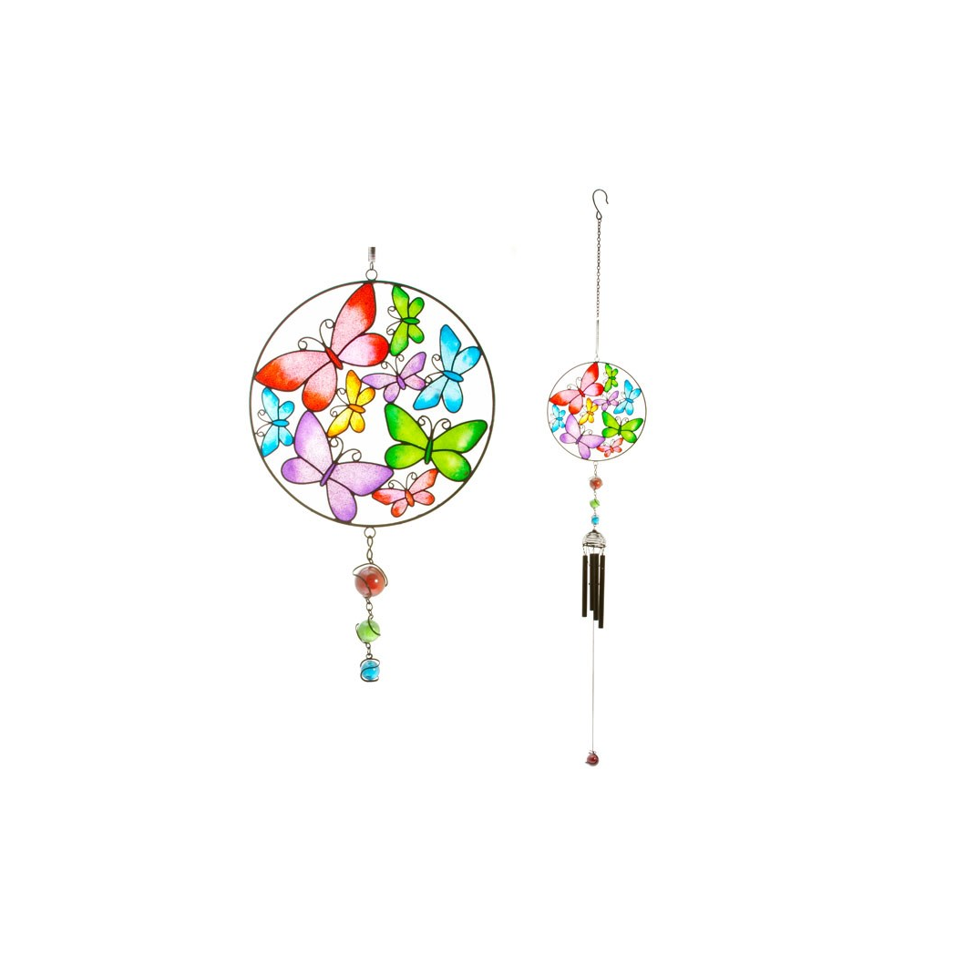 Circle Butterfly Windchime