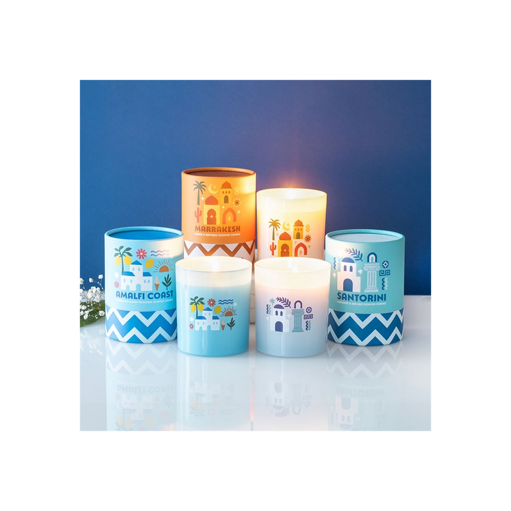 Marrakesh Amber & Saffron Scented Candle