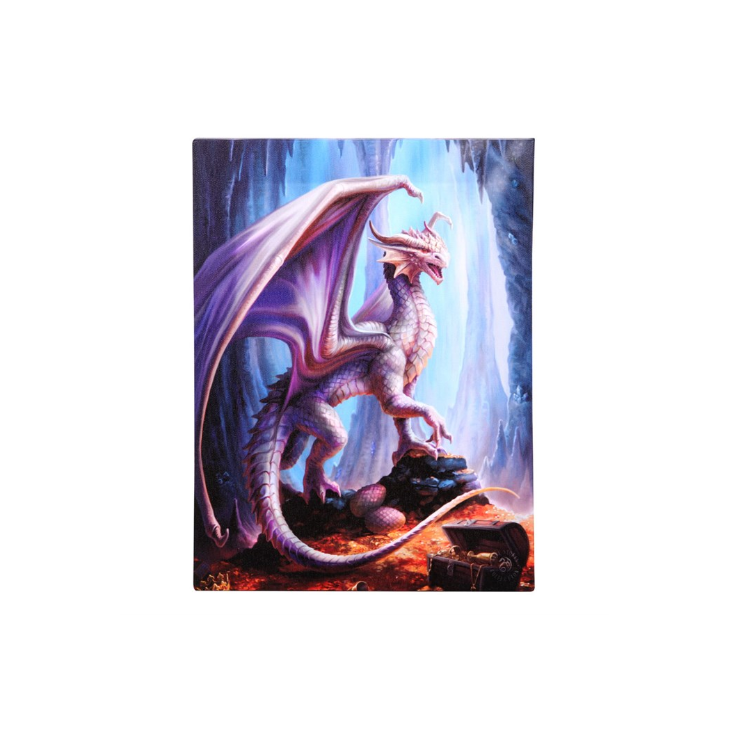 19x25cm Treasure Trove Canvas Plaque by Anne Stokes