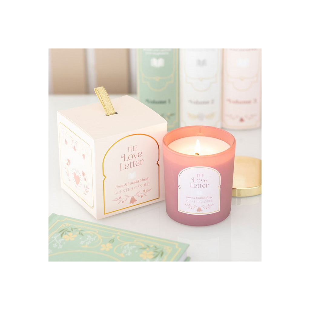 The Love Letter Rose & Vanilla Musk Candle