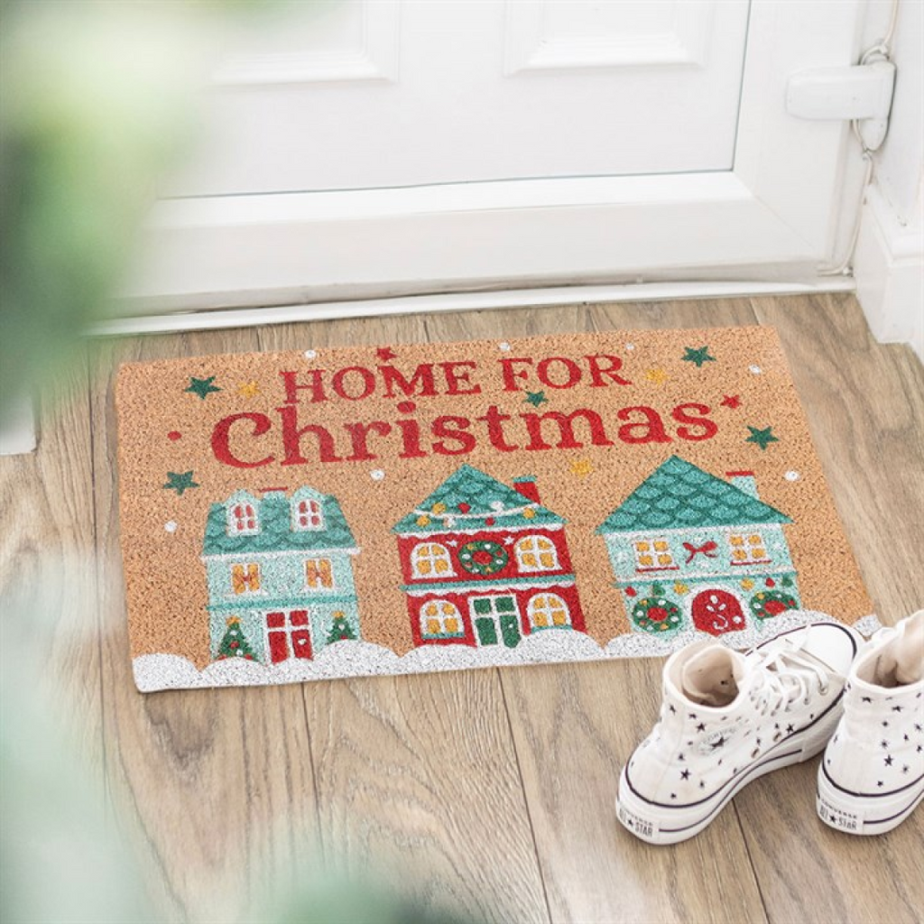 Natural Christmas Street Doormat