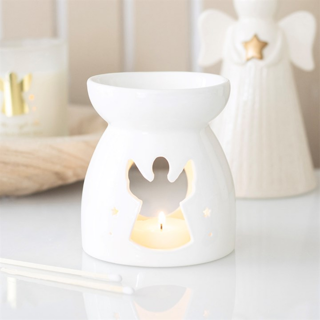 Angel Cut Out Oil Burner and Wax Warmer
