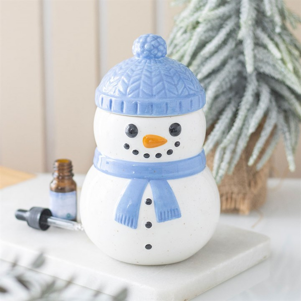 Winter Snowman Oil Burner