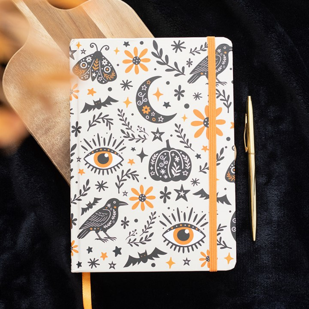Frightful Folk Print A5 Notebook