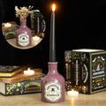 Widowsweb Potion Bottle Vase and Candle Holder