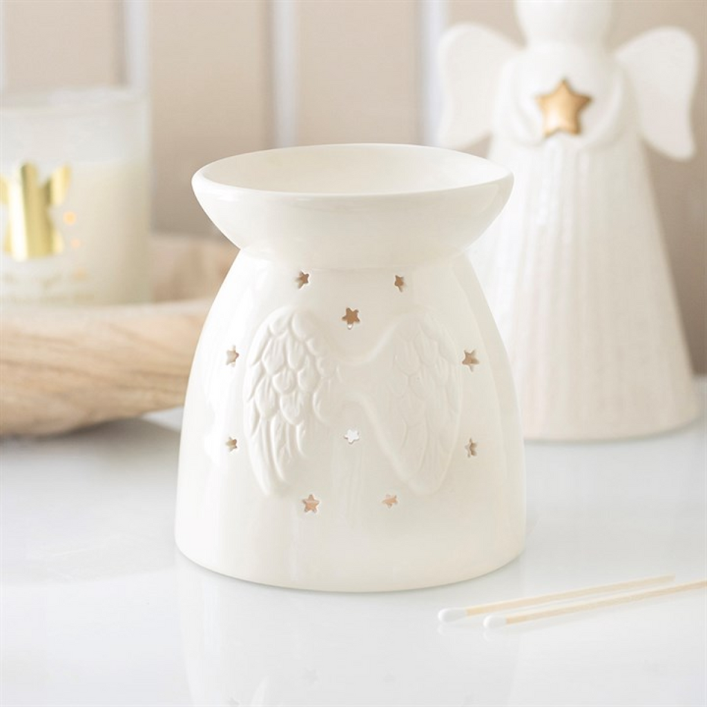 3D Angel Wing Oil Burner and Wax Warmer