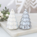 Iridescent Fir Tree Salt and Pepper Shakers