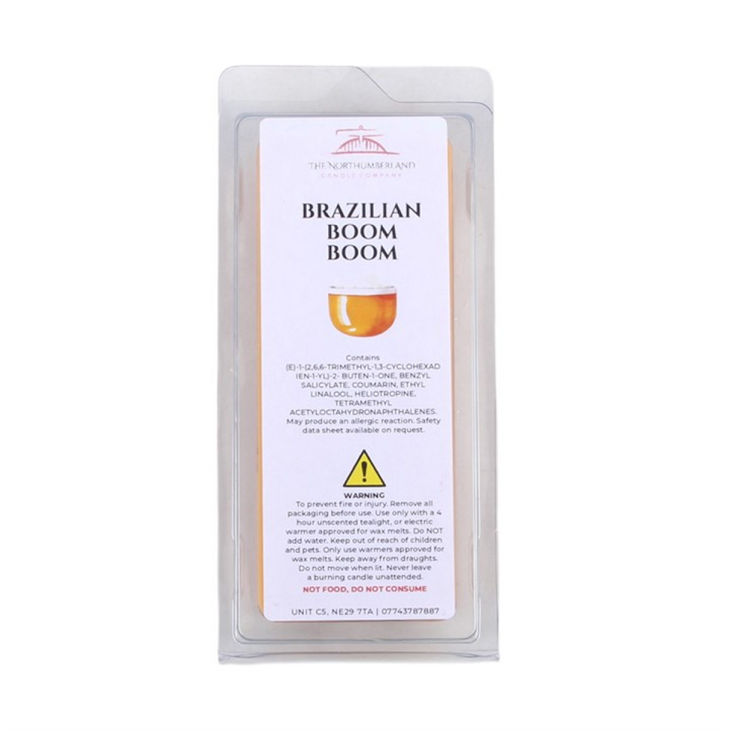 Brazilian Boom Boom 50g Wax Melt Snap Bar