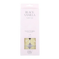 Pack of 10 Black Vanilla Scented Tealights