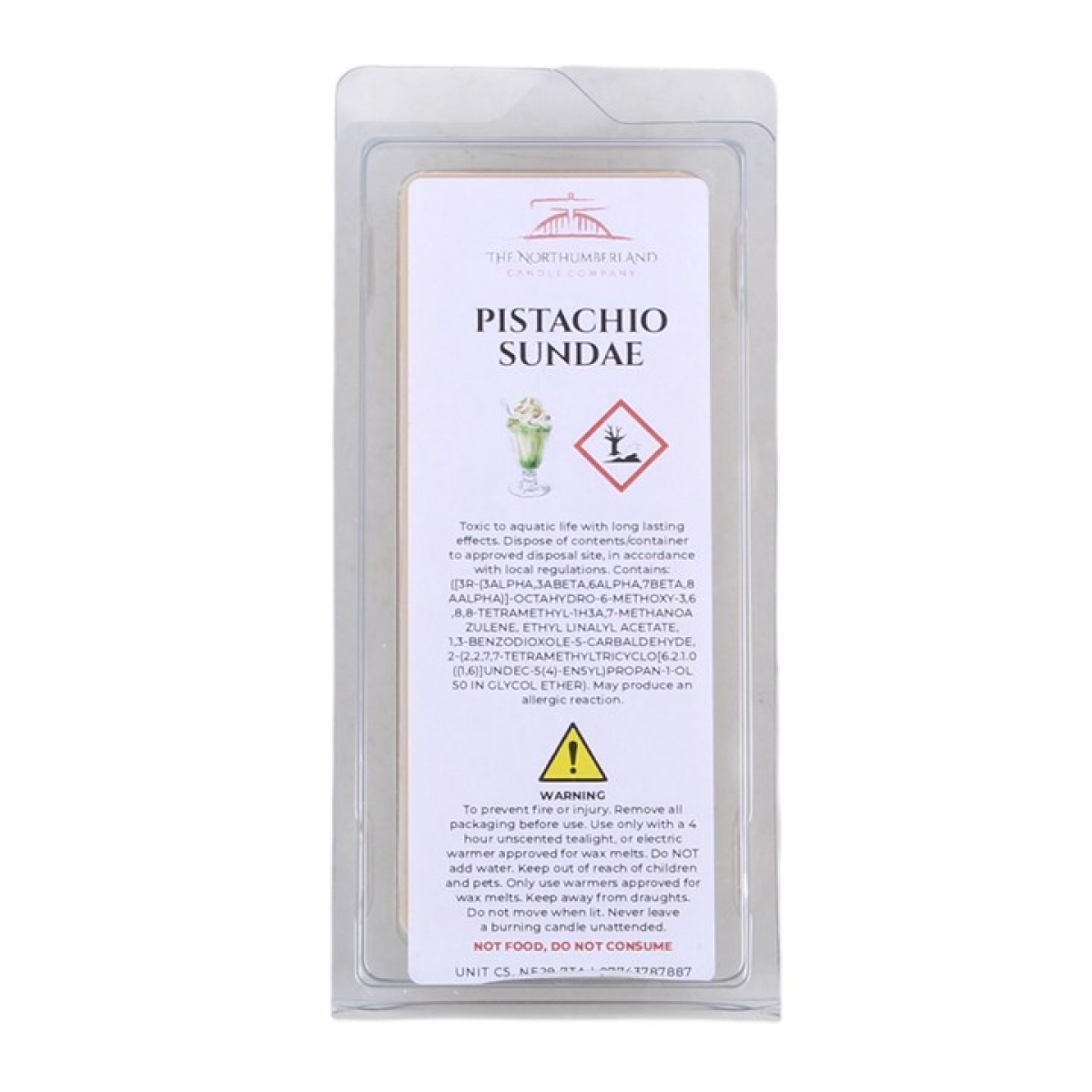 Pistachio Sundae 50g Wax Melt Snap Bar