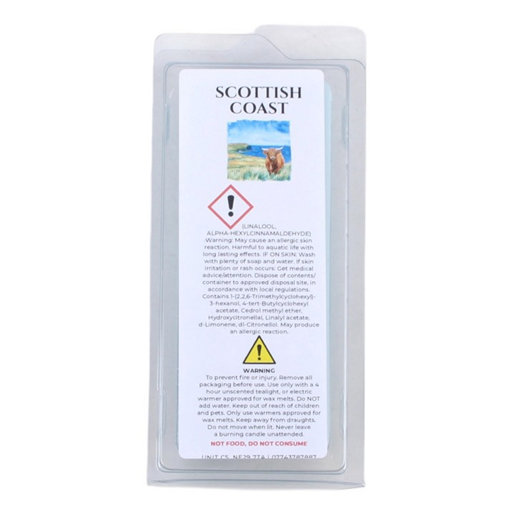 Scottish Coast 50g Wax Melt Snap Bar