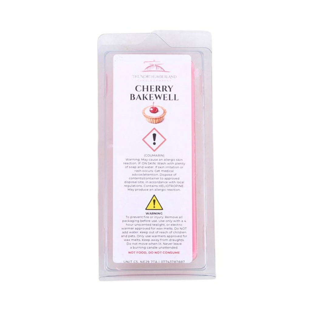 Cherry Bakewell 50g Wax Melt Snap Bar
