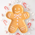 Sugarplum Bakery Gingerbread Man Serving Plate