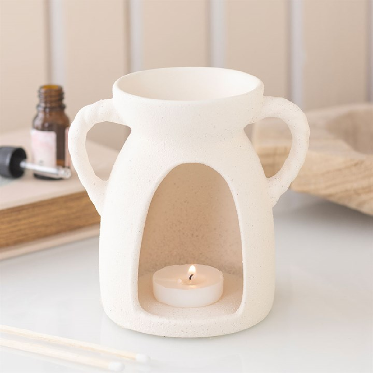 Rope Handle Oil Burner and Wax Warmer