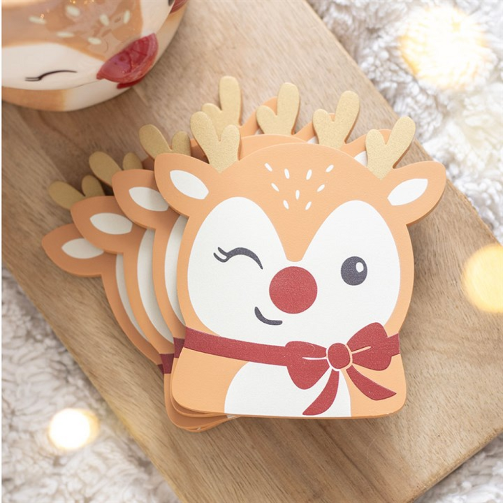 Ruby the Reindeer Coaster Set