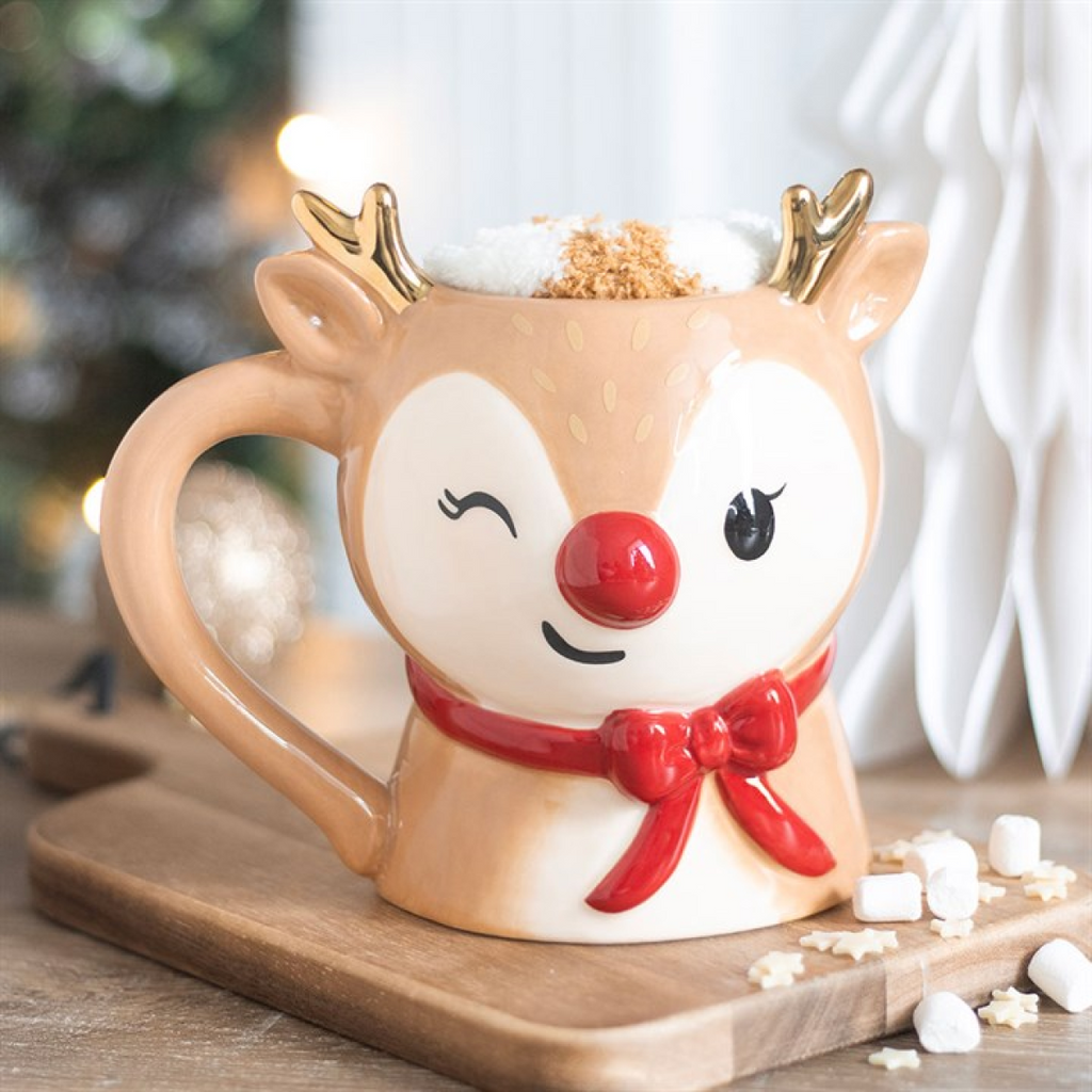 Ruby the Reindeer Mug and Socks Set