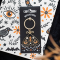 Folk Moth Keyring
