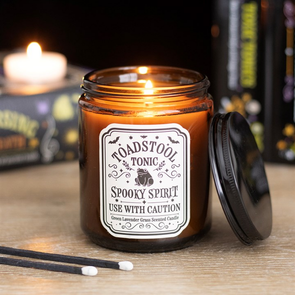 Toadstool Tonic Lavender Grass Candle
