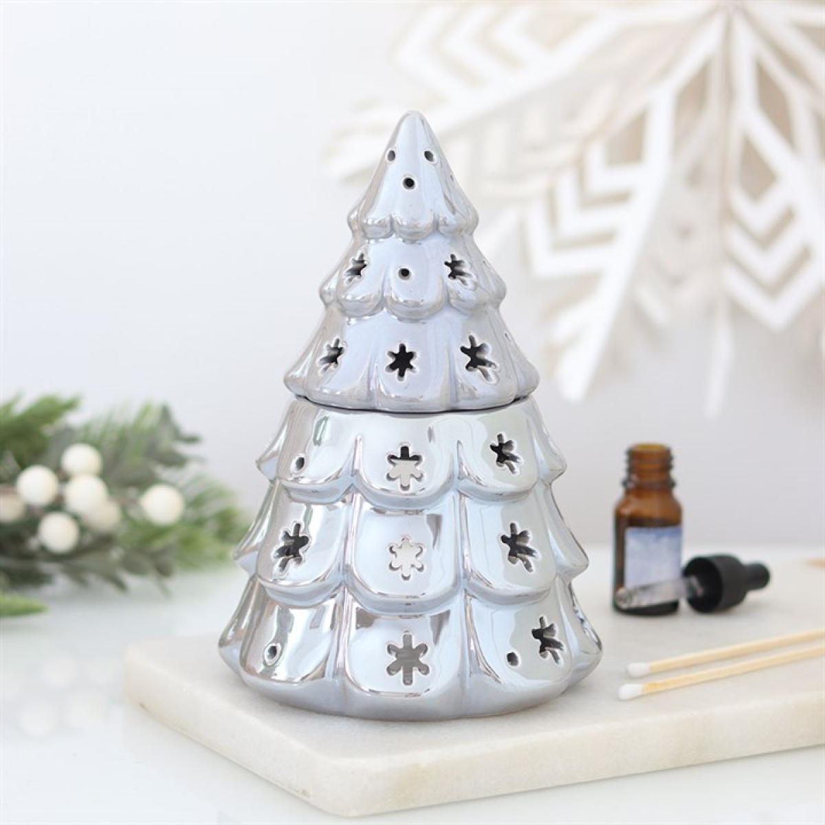 Silver Fir Tree Oil Burner